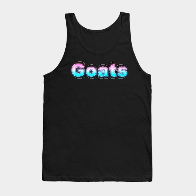 Goats Tank Top by Sanzida Design